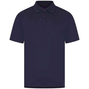 Henbury Mens Pique Polo Shirt / Oxford Navy